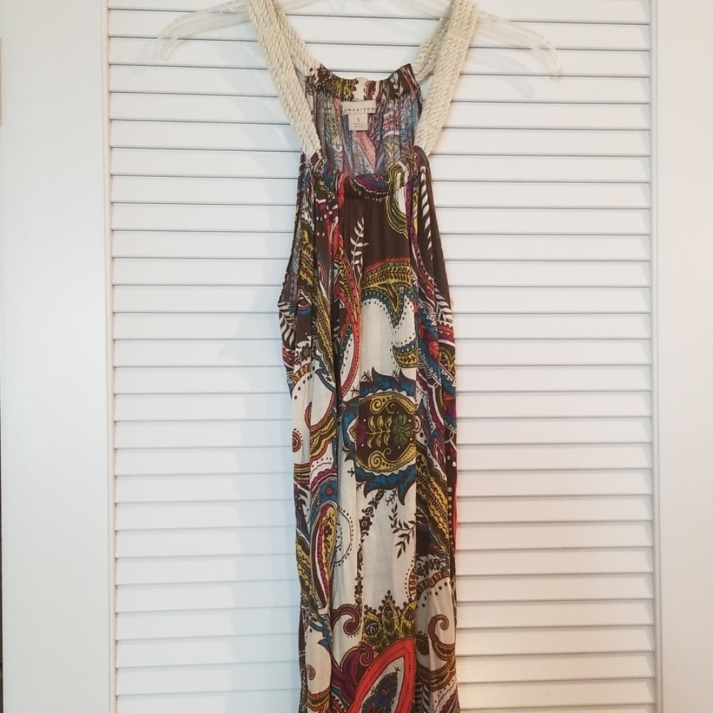 Twenty one Paisley Print Summer Dress Size S